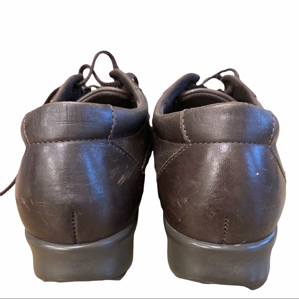 SAS Traveler‎ Size 9M Women’s Brown Leather Lace Up Tripad Comfort Shoes 9 - Picture 4 of 7